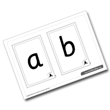 Tricky word alphabet cards